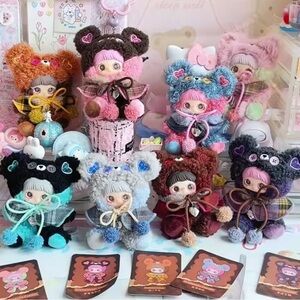 Maymei Cookie Bear full set(8 plushy pendants)